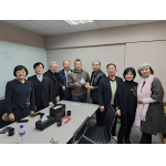 《THUAA News》 114.02.21東海大學校友總會葉世宗總會長拜訪本校第17屆傑出校友、現任立法委員、中華職棒會長蔡其昌校友。